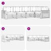 vidaXL Ensemble de canap&eacute;s d'ext&eacute;rieur 5 pcs Naturel et Beige