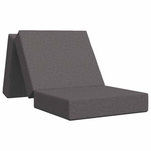 vidaXL Canap&eacute;-lit pliable 90 x 63 x 45 cm Gris clair