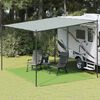 vidaXL Tapis de tente vert clair 300x400 cm PEHD