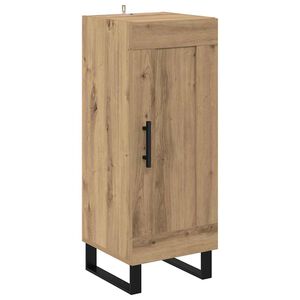 vidaXL Buffet Ch&ecirc;ne artisanal 34,5 x 34 x 90 cm