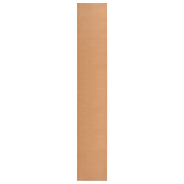 vidaXL Tapis BCF Beige 60x400 cm
