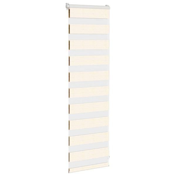 vidaXL Store z&egrave;bre beige marbr&eacute; largeur du tissu 40,9 cm polyester