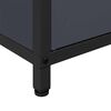 vidaXL Rangement de cuisine Anthracite 60 x 50 x 92 cm Acier