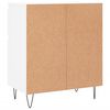 vidaXL Buffet Blanc 60x35x70 cm Bois d'ing&eacute;nierie
