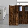 vidaXL Armoire de rangement ch&ecirc;ne fum&eacute; 50x45x103,5cm bois d'ing&eacute;nierie