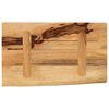 vidaXL Dessus de table 50x30x2,5 cm bord vif bois massif manguier brut