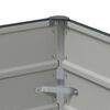vidaXL Jardini&egrave;re Anthracite 480 x 50 x 45 cm Acier galvanis&eacute;