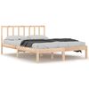 vidaXL Cadre de lit sans matelas bois de pin massif 120x200 cm