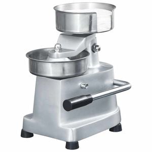 vidaXL Presse &agrave; hamburger avec 500 feuilles de galettes Aluminium 10cm