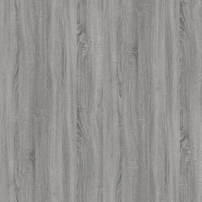 vidaXL Buffet Sonoma gris 100x33x59,5 cm Bois d'ingénierie