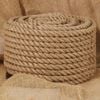 vidaXL Corde de jute 25 m de long 24 mm d'&eacute;paisseur