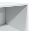 vidaXL Buffet haut blanc 50x41x185 cm bois d'ing&eacute;nierie