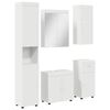 vidaXL Ensemble de mobilier de salle de bain avec tiroir TULUM Blanc