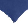 vidaXL Coussins de canap&eacute; 2 pcs Bleu police 80 x 40 cm
