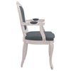 vidaXL Chaises &agrave; manger lot de 2 gris fonc&eacute; 62x59,5x100,5 cm velours