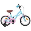 vidaXL V&eacute;lo pour Enfants 14 Pouces pour les 3-5 ans Bleu clair