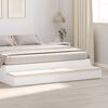 vidaXL Tiroirs de lit Blanc 200 x 36,5 x 16,5 cm Bois d'ing&eacute;nierie