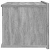 vidaXL Table de chevet Sonoma gris 40x30x30 cm Bois d'ing&eacute;nierie