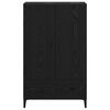 vidaXL Haut Armoire avec tiroir Ch&ecirc;ne noir 70 x 31 x 115 cm