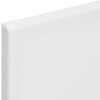 vidaXL Toiles &agrave; peindre 12 pcs blanc tissu et bois massif pin