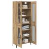 vidaXL Haut Armoire Montage mural Ch&ecirc;ne artisanal 69,5 x 34 x 180 cm