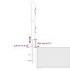 vidaXL Sommier &agrave; lattes de lit et matelas Gris clair 90x190 cm Velours