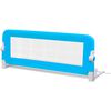 vidaXL Barri&egrave;re de lit pour enfants 102x42 cm Bleu