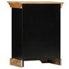 vidaXL Coffre à tiroirs 60 x 30 x 75 cm Bois solide de manguier