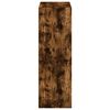 vidaXL Buffet haut ch&ecirc;ne fum&eacute; 70x41x124 cm bois d'ing&eacute;nierie