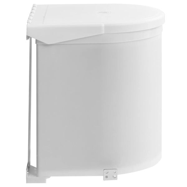 vidaXL Poubelle int&eacute;gr&eacute;e de cuisine Plastique 12 L