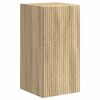 vidaXL Ensemble meuble TV 4 pcs Ch&ecirc;ne Sonoma Bois d'ing&eacute;nierie