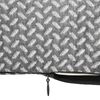 vidaXL Coussin pour le cou Couleur unie Gris 53 x 34,5 x 10,5 cm