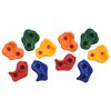 vidaXL Pierres d'escalade 10 pcs Multicolore PE