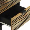 vidaXL Cabinet de chevet Marron 40 x 33 x 46 cm Bois d'acacia massif