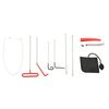 vidaXL Kit d'outils pour ouvre-porte de voiture 11 pcs