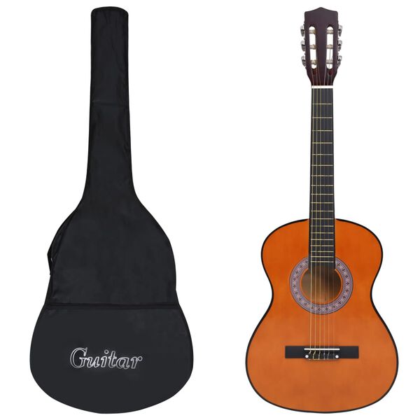 vidaXL Guitare classique avec sac pour d&eacute;butants 3/4 36"