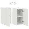 vidaXL Ensemble meuble TV 5 pcs Blanc brillant Bois d'ing&eacute;nierie