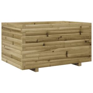 vidaXL Jardini&egrave;re 90x60x49,5 cm bois de pin impr&eacute;gn&eacute;