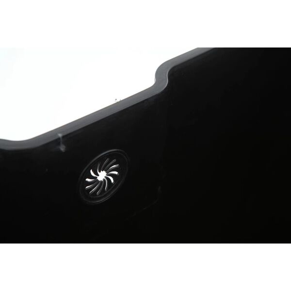 EKO Poubelle &agrave; p&eacute;dale E-Cube 40 L Argent&eacute; mat