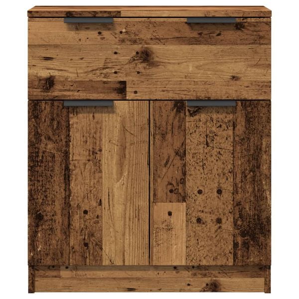 vidaXL Buffet vieux bois 60x30x70 cm bois d'ing&eacute;nierie