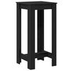 vidaXL Table de bar Chêne noir 51 x 50 x 103,5 cm Bois d'ingénierie