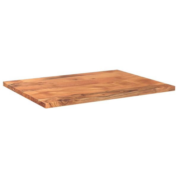 vidaXL Dessus de table 70x60x3,8 cm rectangulaire bois massif d'acacia