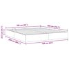 vidaXL Lit de Rangement avec t&ecirc;te de lit Noir 160 x 200 cm tissu