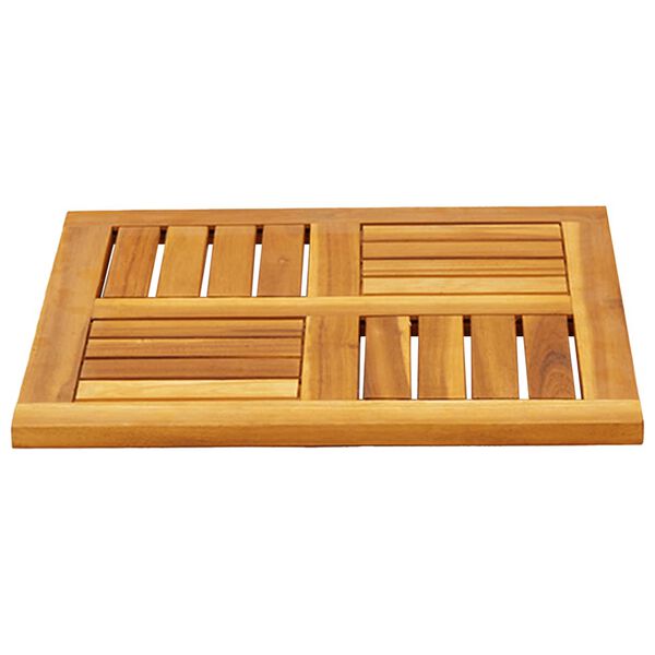vidaXL Dessus de table 50x50x2 cm carr&eacute; bois massif d'acacia