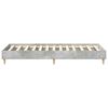vidaXL Cadre de lit Gris b&eacute;ton 203 x 93 x 25 cm Bois d'ing&eacute;nierie