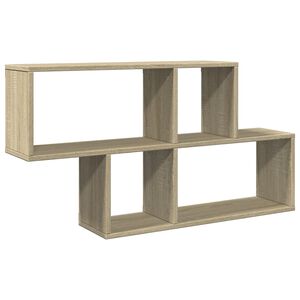 vidaXL &Eacute;tag&egrave;re murale ch&ecirc;ne sonoma 100x20x53 cm bois d'ing&eacute;nierie