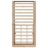vidaXL Cadre de lit Marron 80 x 200 cm Bois de pin massif