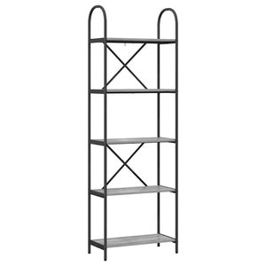 vidaXL &Eacute;tag&egrave;re 5 niveaux 60 x 30 x 183 cm Bois d'ing&eacute;nierie