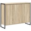 vidaXL Meuble d'appoint Ch&ecirc;ne Sonoma 96,5 x 30 x 75 cm