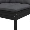 vidaXL Salon de jardin 8 pcs avec coussins bois de pin massif